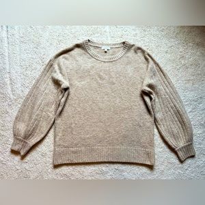 Balloon Sleeve Sweater